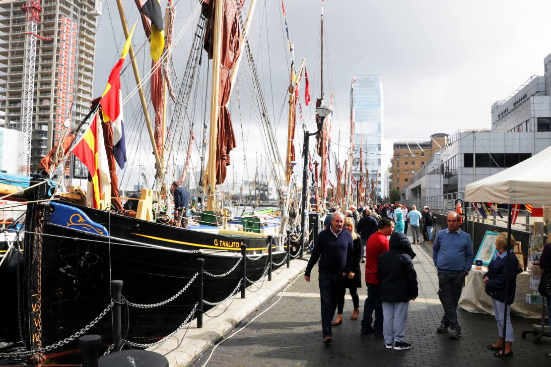 The popup Museum at West India Docks 17th September 2017. — Picture by Jonathan Fleming (charityneeds.com)